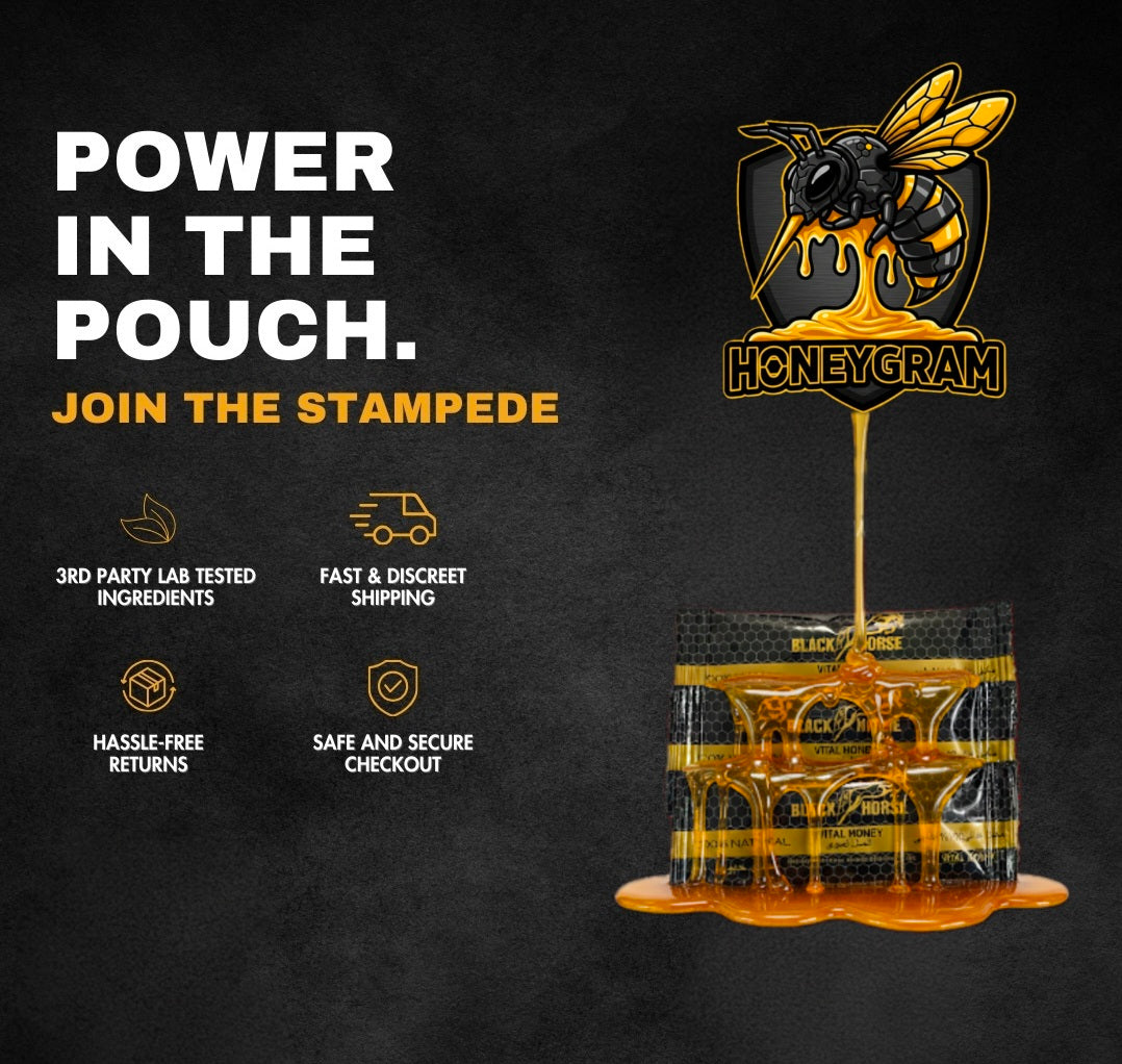 Black HoneyPacks - Natural Performance Enhancement